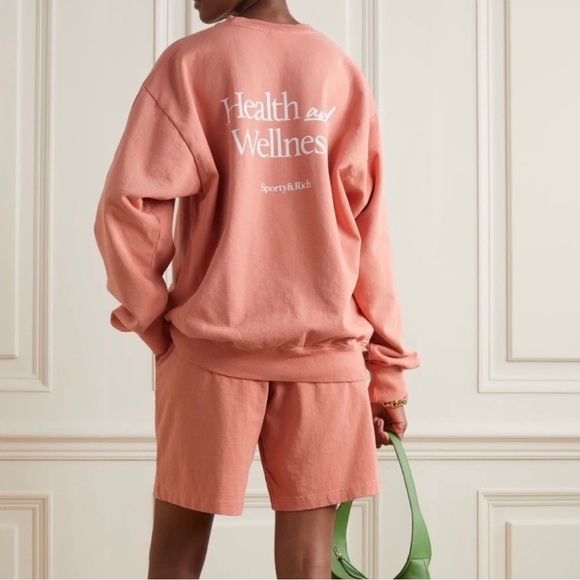 Sporty & Rich Crewneck Sweatshirt XS - Picture 2 of 7